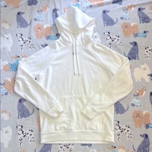 Under armor White Pull Over Hoodie Unisex
